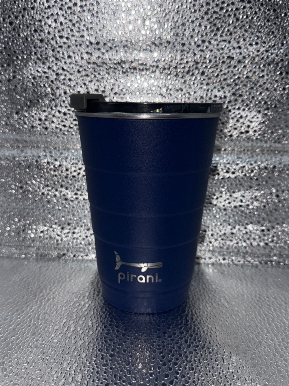 Pirani 16oz Stackable Tumbler The Deep Navy Texas The Nelson Push-On Lid